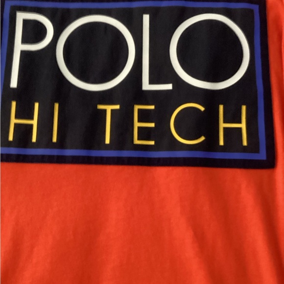 Polo by Ralph Lauren Classic Orange Tee - Picture 1 of 3